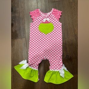 RicRac & Ruffles Romper 12 months